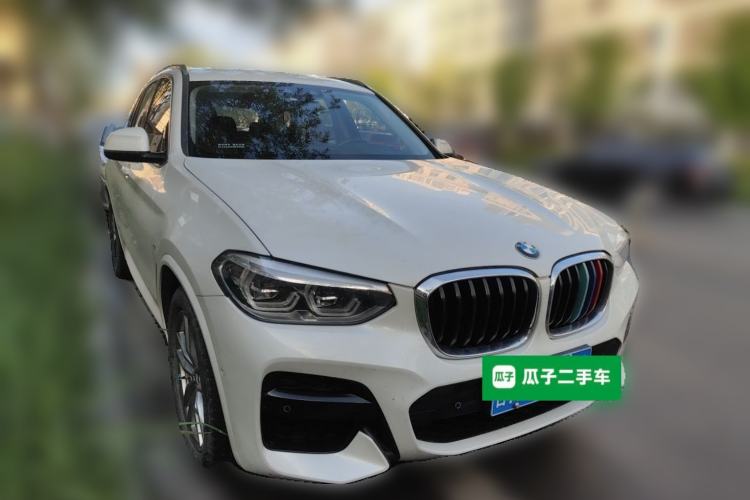 Used BMW X3 2020 xDrive28i M Sport Package Front Right 45 Deg