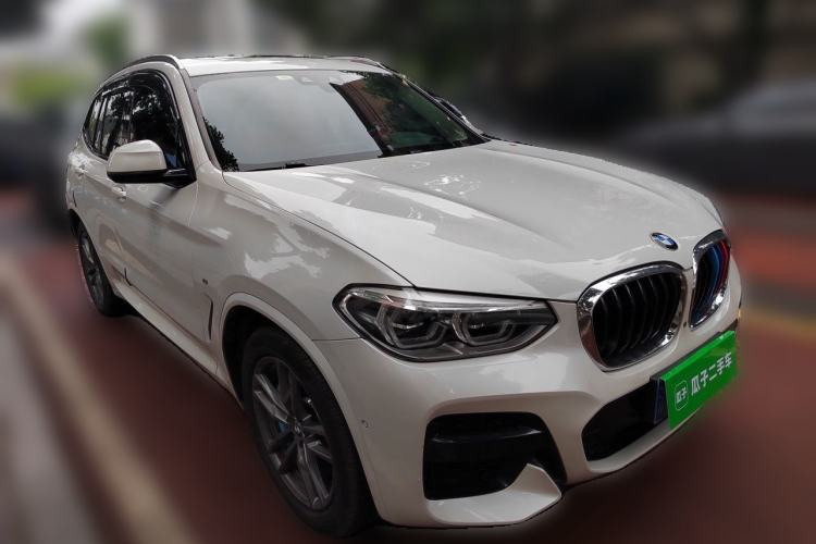 Used BMW X3 2020 xDrive28i M Sport Package Front Right 45 Deg
