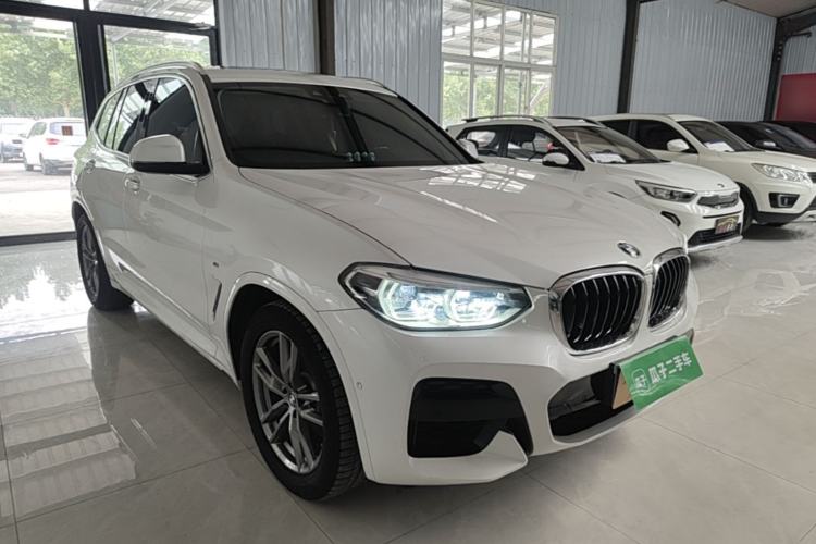 Used BMW X3 2020 xDrive28i M Sport Package Front Right 45 Deg