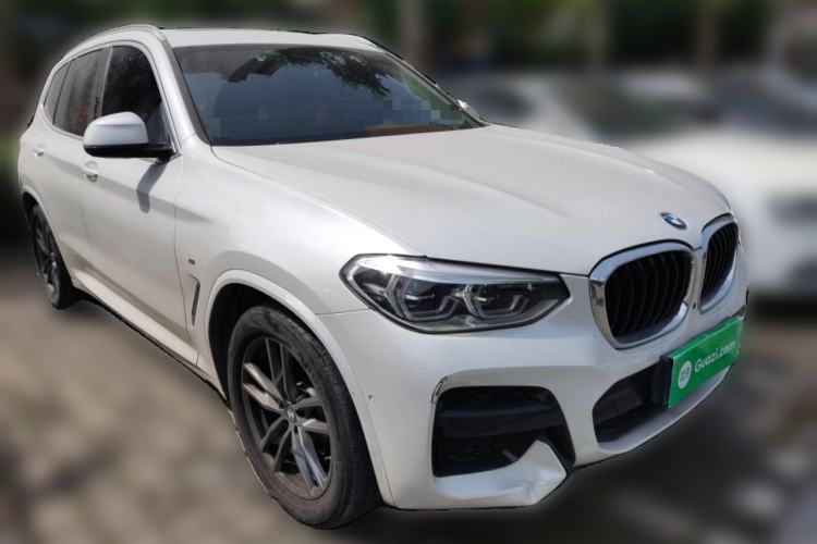 Used BMW X3 2020 xDrive28i M Sport Package Front Right 45 Deg