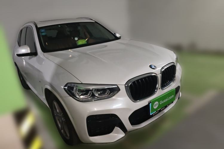 Used BMW X3 2020 xDrive28i M Sport Package Front Right 45 Deg