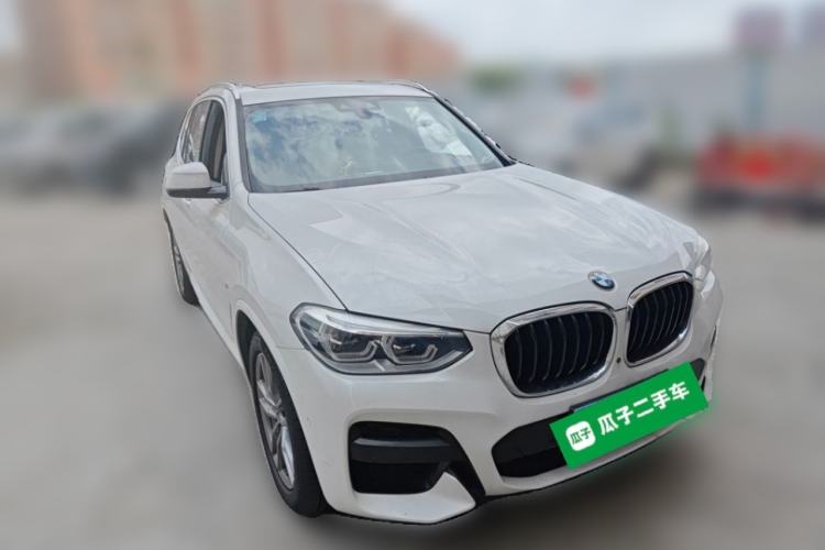 Used BMW X3 2020 xDrive28i M Sport Package Front Right 45 Deg