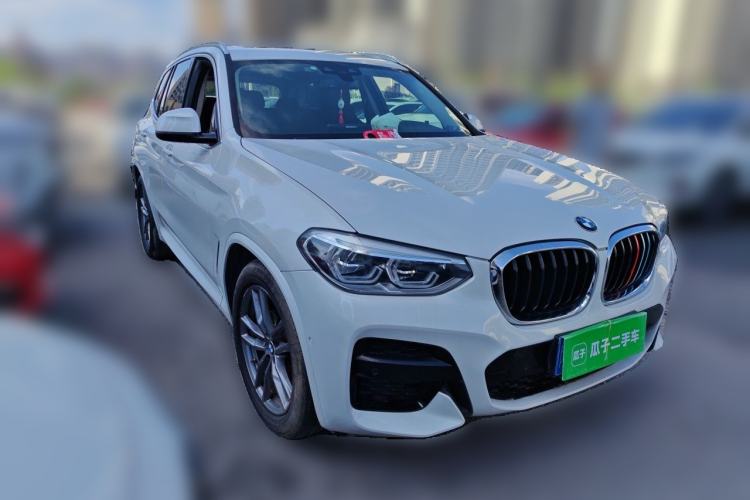 Used BMW X3 2020 xDrive25i M Sport Package Front Right 45 Deg