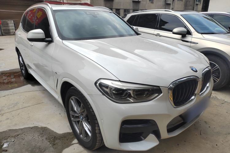 Used BMW X3 2020 xDrive28i M Sport Package Front Right 45 Deg