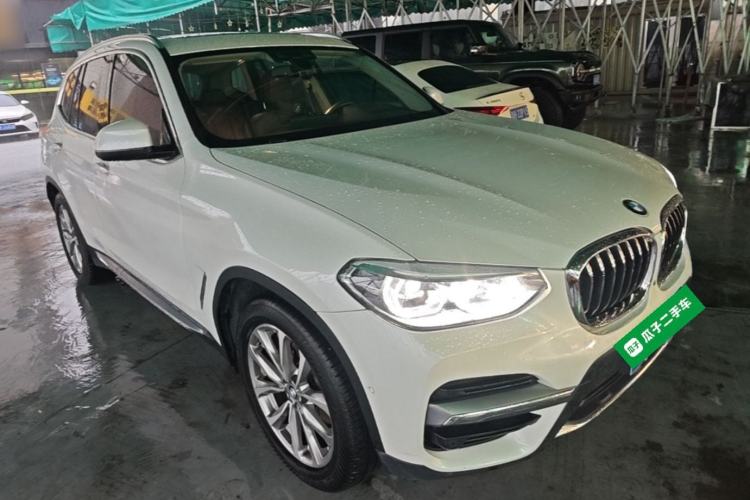 Used BMW X3 2020 xDrive25i Luxury Package Front Right 45 Deg
