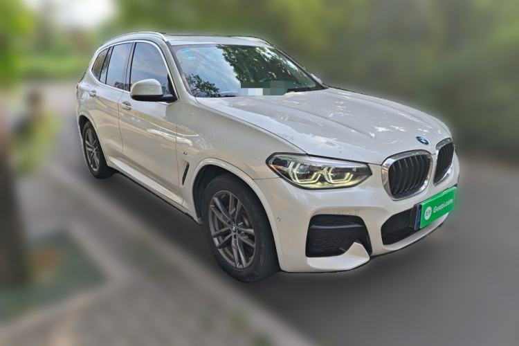 Used BMW X3 2020 xDrive28i M Sport Package Front Right 45 Deg