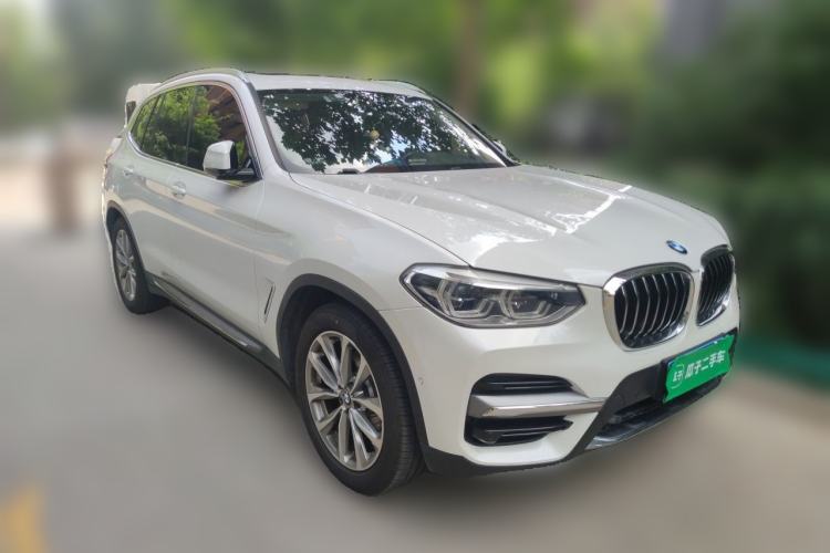 Used BMW X3 2020 xDrive25i Luxury Package Front Right 45 Deg