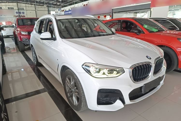 Used BMW X3 2020 xDrive28i M Sport Package Front Right 45 Deg