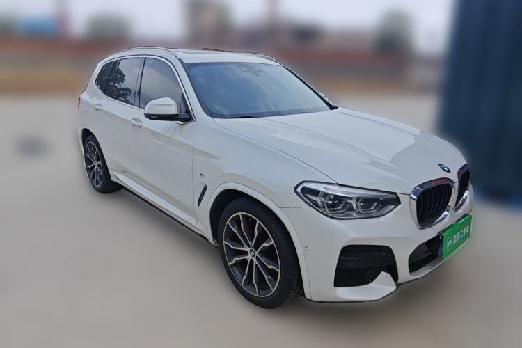 Used BMW X3 2020 xDrive30i Luxury Model with M Sport Package Front Right 45 Deg