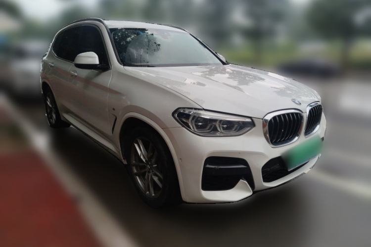 Used BMW X3 2020 xDrive25i M Sport Package Front Right 45 Deg