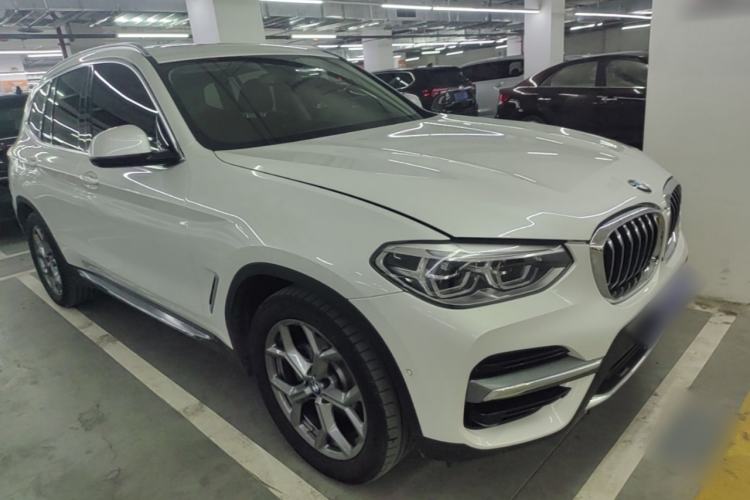 Used BMW X3 2020 xDrive28i Luxury Package Front Right 45 Deg