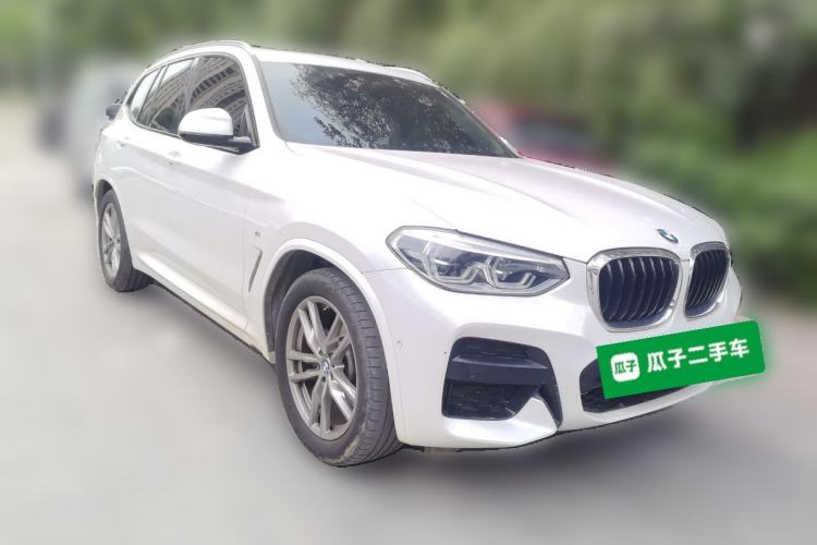 Used BMW X3 2020 xDrive28i M Sport Package Front Right 45 Deg