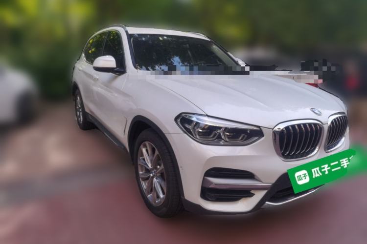 Used BMW X3 2020 xDrive25i Luxury Package Front Right 45 Deg