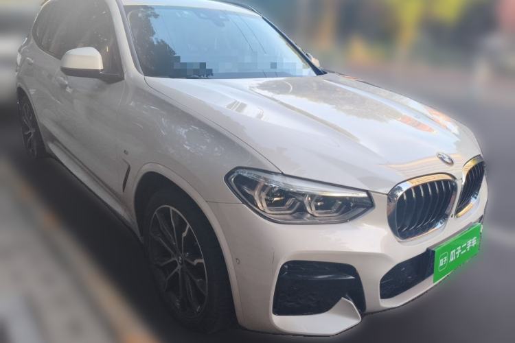 Used BMW X3 2020 xDrive30i Luxury Model with M Sport Package Front Right 45 Deg