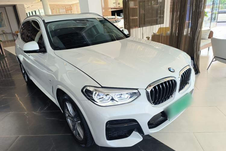 Used BMW X3 2020 xDrive28i M Sport Package Front Right 45 Deg