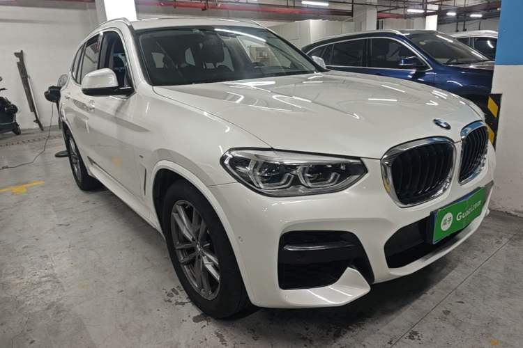 Used BMW X3 2020 xDrive28i M Sport Package Front Right 45 Deg