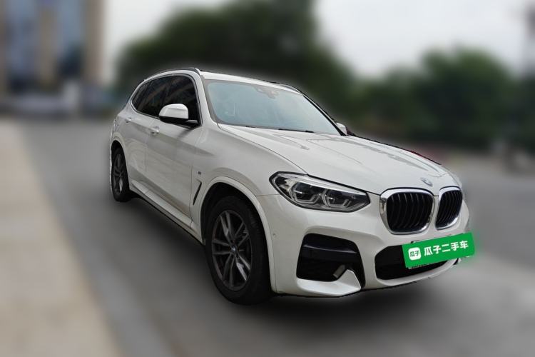 Used BMW X3 2020 xDrive25i M Sport Package Front Right 45 Deg