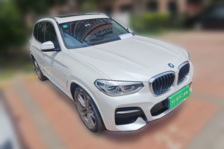 Used BMW X3 2020 xDrive25i M Sport Package Front Right 45 Deg