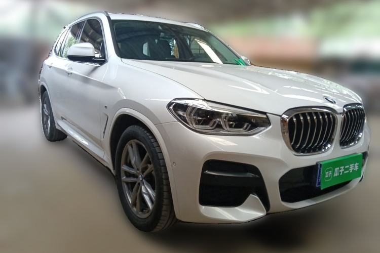 Used BMW X3 2020 xDrive28i M Sport Package Front Right 45 Deg
