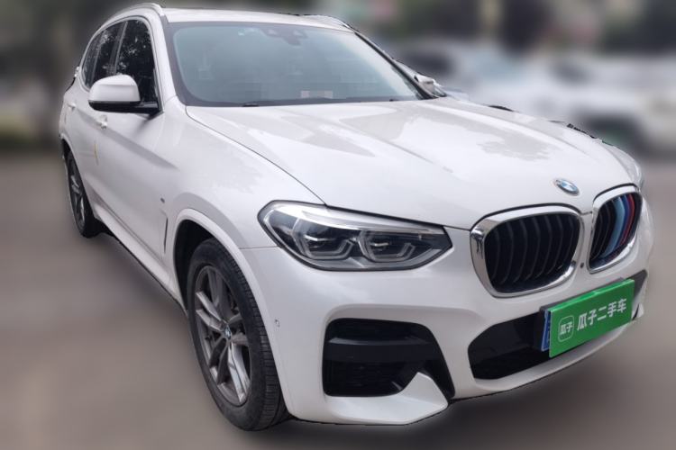 Used BMW X3 2020 xDrive28i M Sport Package Front Right 45 Deg