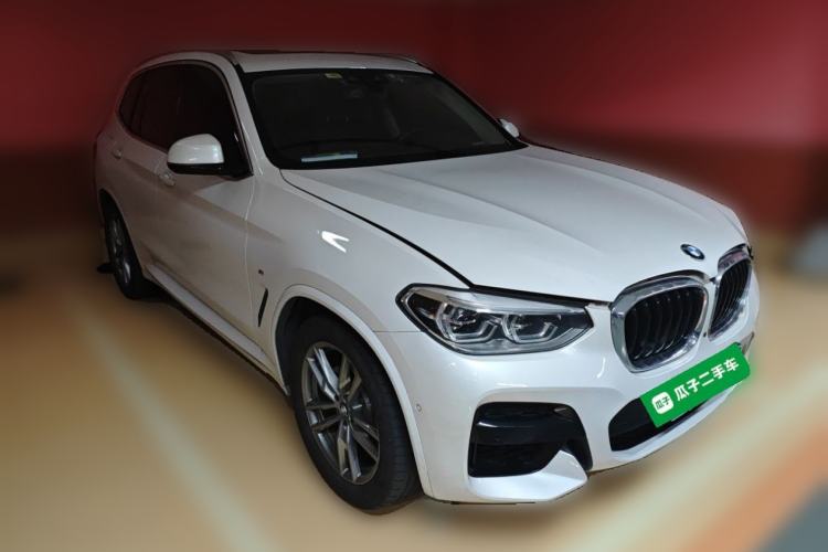 Used BMW X3 2020 xDrive28i M Sport Package Front Right 45 Deg