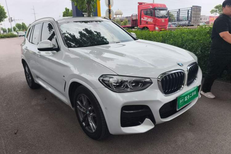 Used BMW X3 2020 xDrive28i M Sport Package Front Right 45 Deg