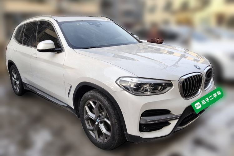 Used BMW X3 2020 xDrive28i Luxury Package Front Right 45 Deg