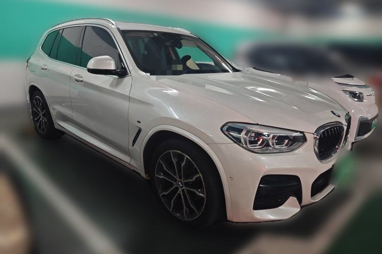 Used BMW X3 2020 xDrive30i Luxury Model with M Sport Package Front Right 45 Deg