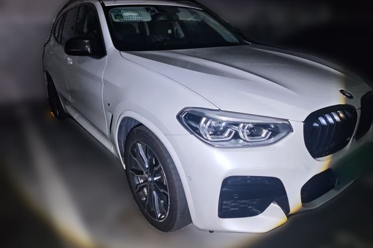 Used BMW X3 2020 xDrive30i Luxury Model with M Sport Package Front Right 45 Deg