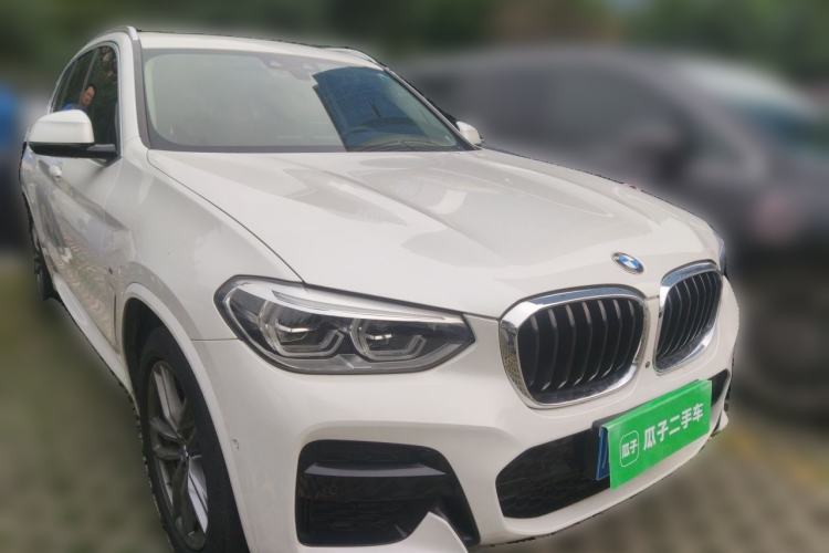 Used BMW X3 2020 xDrive28i M Sport Package Front Right 45 Deg