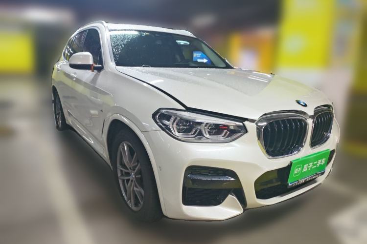 Used BMW X3 2020 xDrive25i M Sport Package Front Right 45 Deg