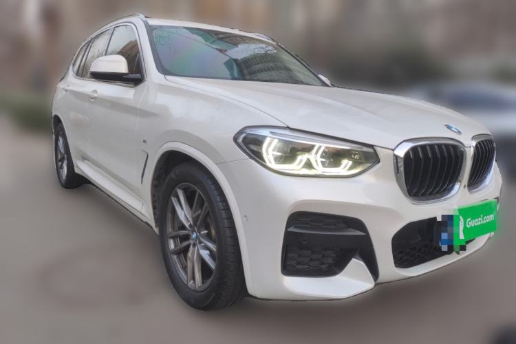 Used BMW X3 2020 xDrive28i M Sport Package Front Right 45 Deg