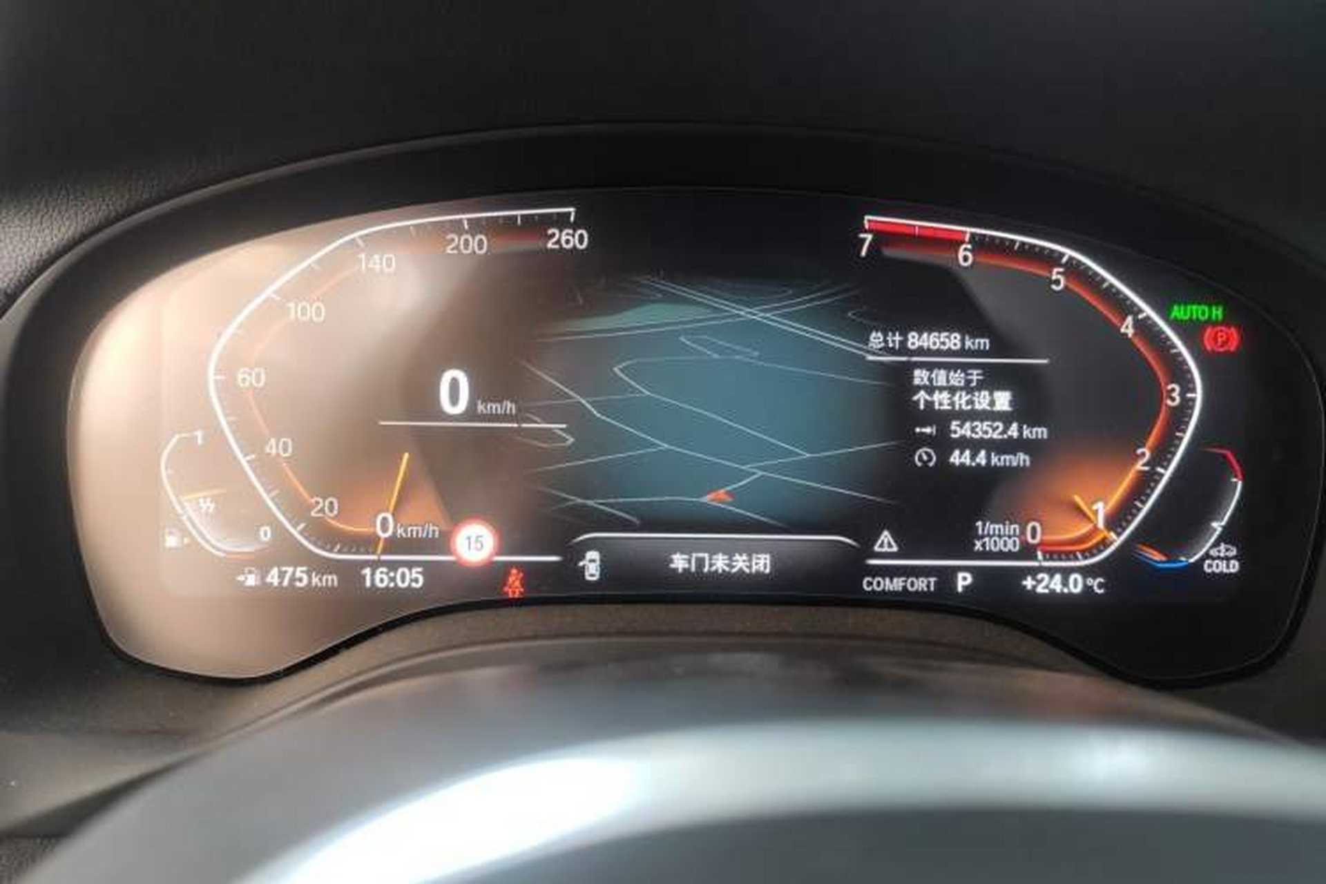 Used BMW X3 2020 xDrive30i Luxury Model with M Sport Package Instrument Cluster