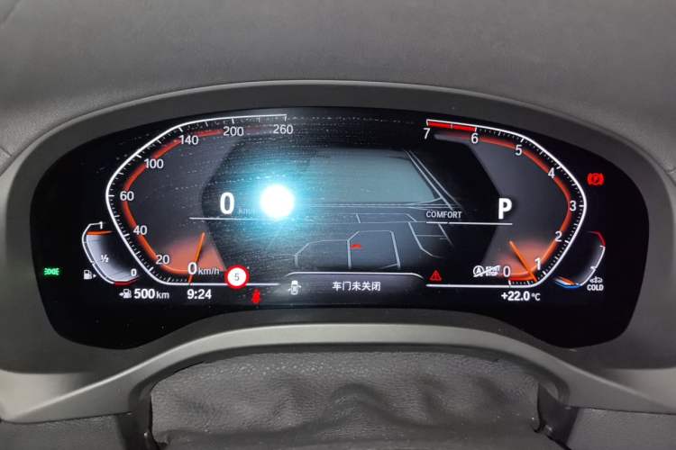 Used BMW X3 2020 xDrive30i Luxury Model with M Sport Package Instrument Cluster