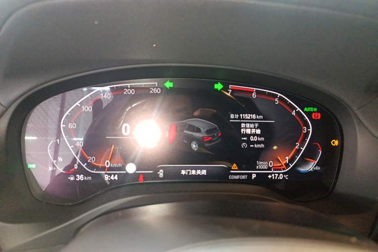 Used BMW X3 2020 xDrive30i Luxury Model with M Sport Package Instrument Cluster