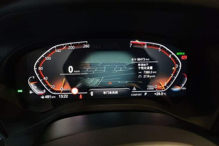 Used BMW X3 2020 xDrive30i Luxury Model with M Sport Package Instrument Cluster