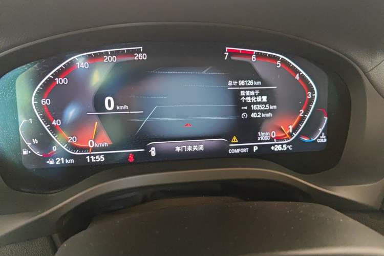 Used BMW X3 2020 xDrive28i Luxury Package Instrument Cluster