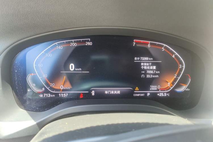 Used BMW X3 2020 xDrive28i Luxury Package Instrument Cluster