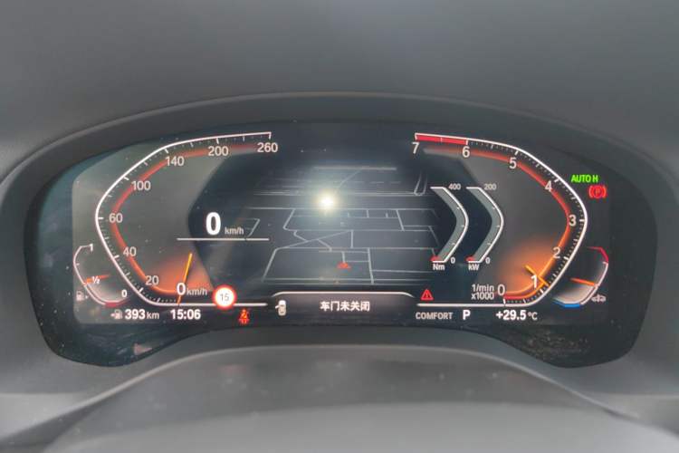 Used BMW X3 2020 xDrive30i Luxury Model with M Sport Package Instrument Cluster
