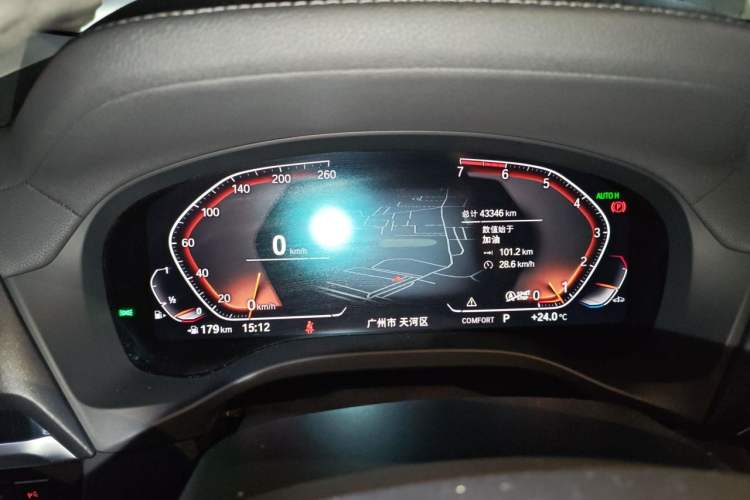 Used BMW X3 2020 xDrive25i Luxury Package Instrument Cluster