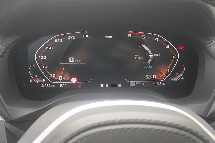 Used BMW X3 2020 xDrive30i Luxury Model with M Sport Package Instrument Cluster