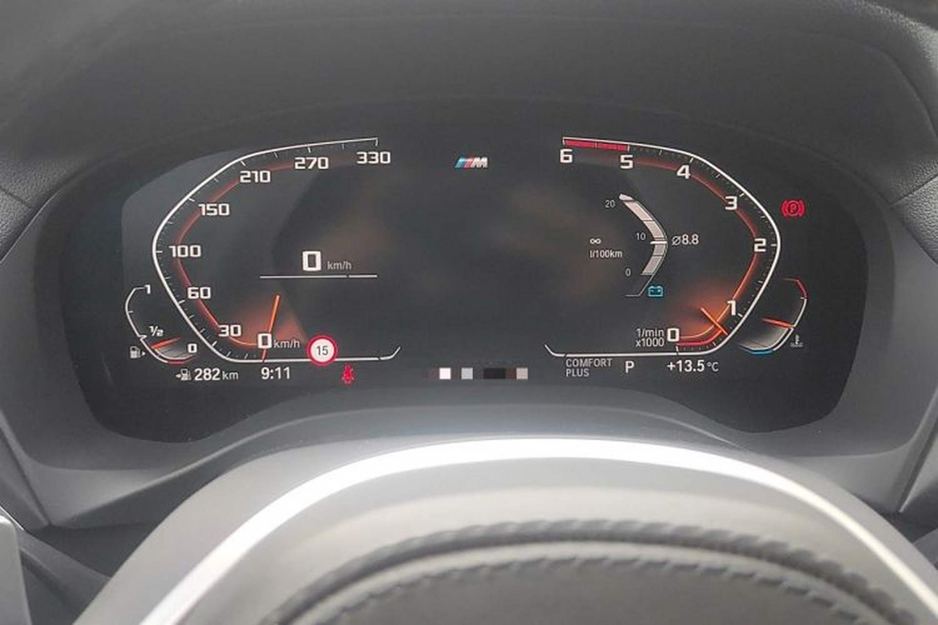 Used BMW X3 2020 xDrive30i Luxury Model with M Sport Package Instrument Cluster