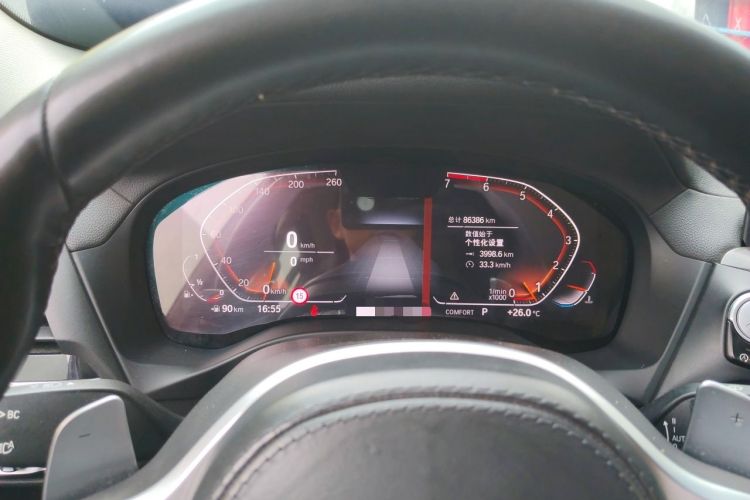 Used BMW X3 2020 xDrive30i Luxury Model with M Sport Package Instrument Cluster