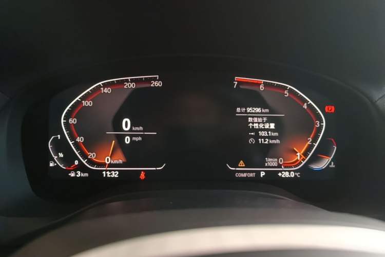 Used BMW X3 2020 xDrive28i M Sport Package Instrument Cluster