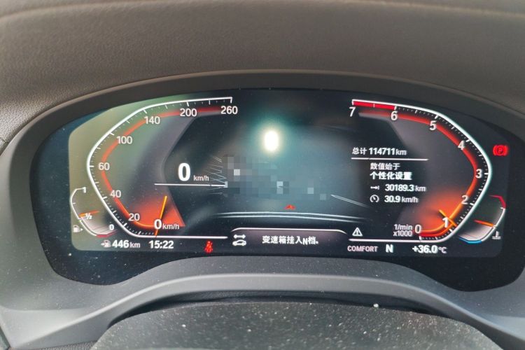 Used BMW X3 2020 xDrive25i Luxury Package Instrument Cluster