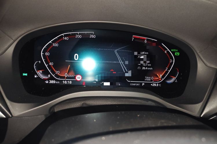 Used BMW X3 2020 xDrive30i Luxury Model with M Sport Package Instrument Cluster