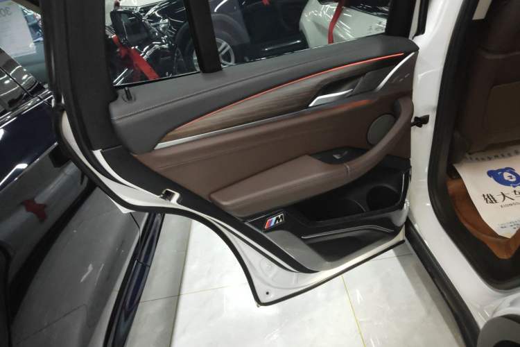 Used BMW X3 2020 xDrive28i Luxury Package Left Rear Door Interior