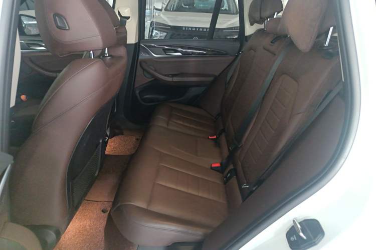 Used BMW X3 2020 xDrive30i Luxury Model with M Sport Package Left Rear Seat