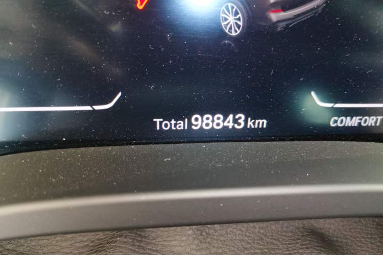 Used BMW X3 2020 xDrive28i M Sport Package Odometer Close Up