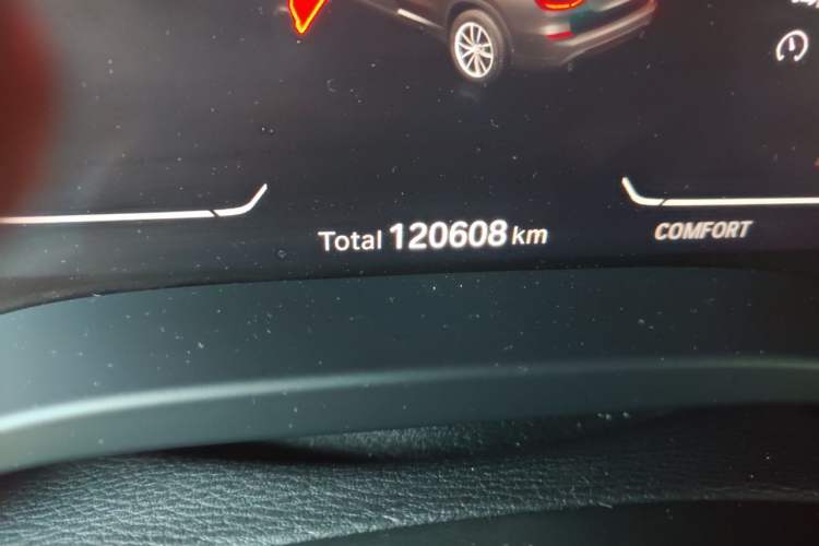 Used BMW X3 2020 xDrive28i Luxury Package Odometer Close Up